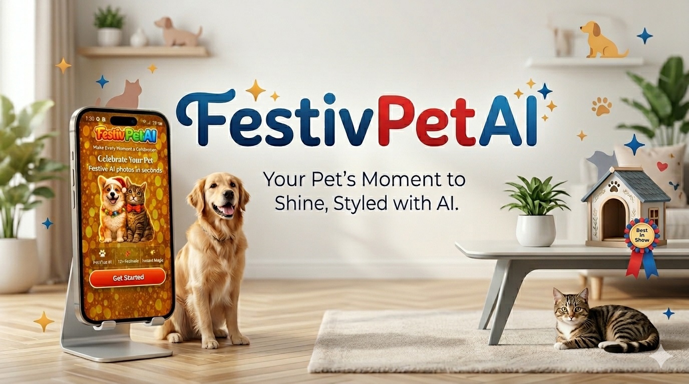 FestivPetAI — Your Pet's Moment to Shine, Styled with AI